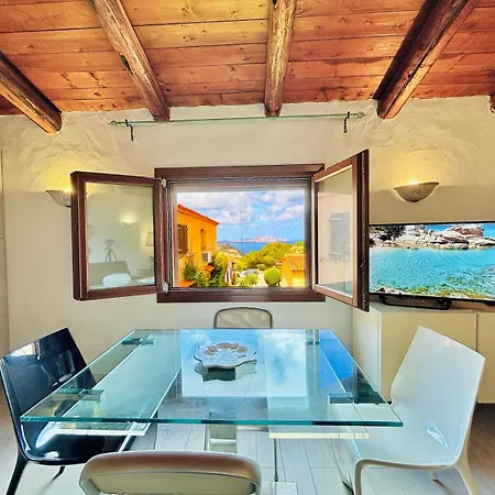 شقة Sea View 2br Parking Wifi 5min Porto Cervo, Baja Sardinia, Poltu Quatu 4pax